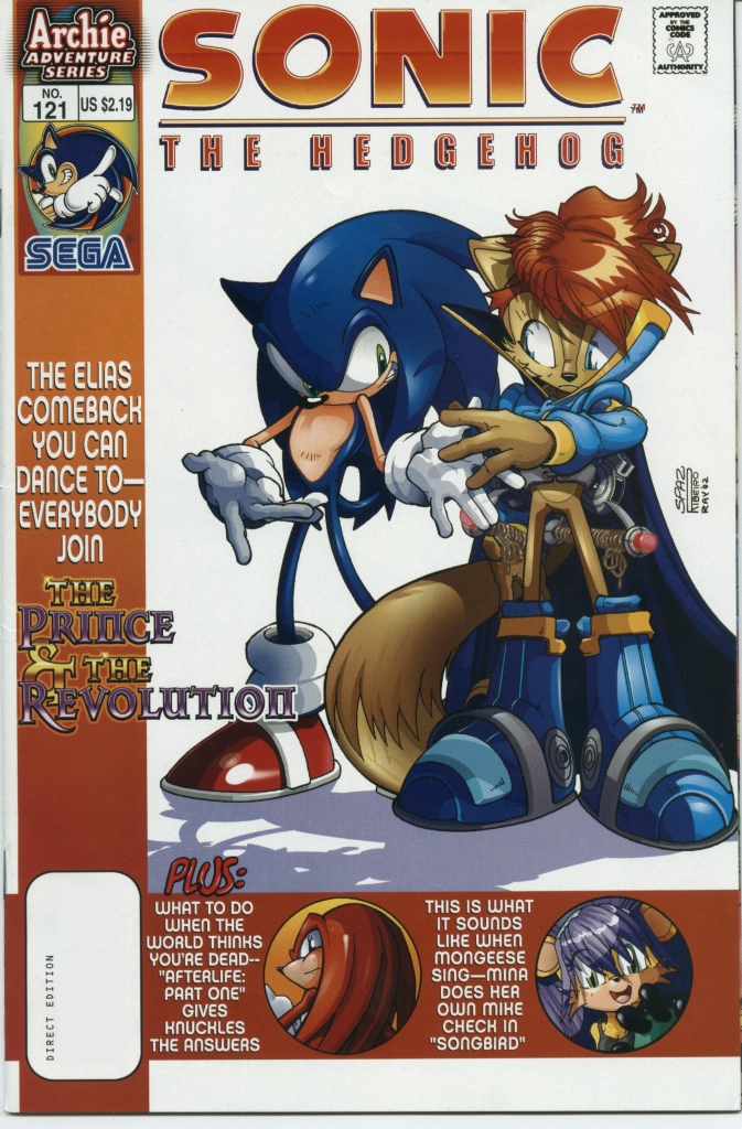 Sonic - Archie Adventure Series May 2003 Comic cover page